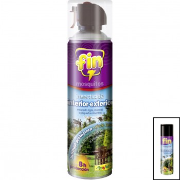 INSECTICIDA INTERIOR-EXTERIOR FIN MOSQUITOS FLOWER 650CC