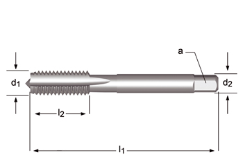 E119 - Dormer HSS Brillante G(BSP)  G(BSP) Machos de mano Estrías rectas Estrías rectas DIN 5157