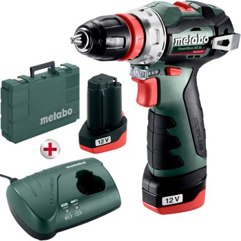 TALADRO ATORNILLADOR DE BATERÍA METABO Mod. POWERMAXX BS BL Q