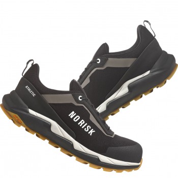 ZAPATOS DE PROTECCIÓN NO RISK Mod. ATHLETIC LOW BLACK Ref. 1219.00 S3L HI CI HRO FO SR