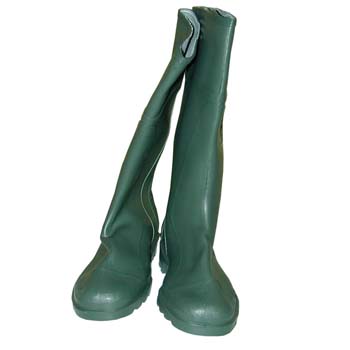 BOTAS DE TRABAJO VERDE ALTA