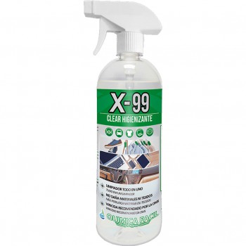 LIMPIADOR MULTIUSOS HIDROALCOHÓLICO HIGIENIZANTE X-99 (1 LITRO) Ref. 209290-1