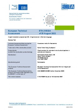 ETA Certification Document