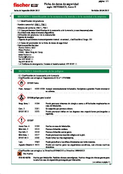 Ficha de seguridad