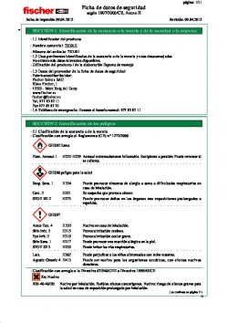 Ficha de seguridad