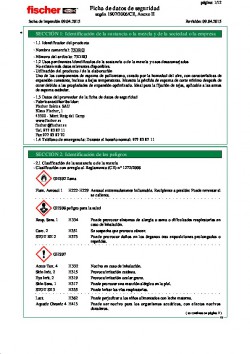 Ficha de seguridad