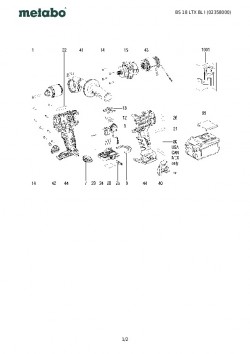 Despiece BS 18 LTX BL I