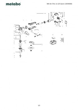 Despiece WB 18 LT BL 11-125 QUICK