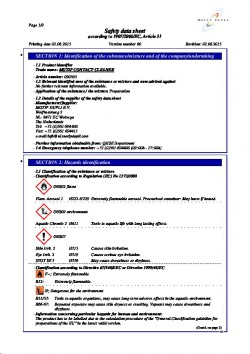 Ficha de Seguridad