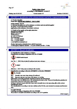 Ficha de Seguridad