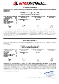 Declaración de conformidad